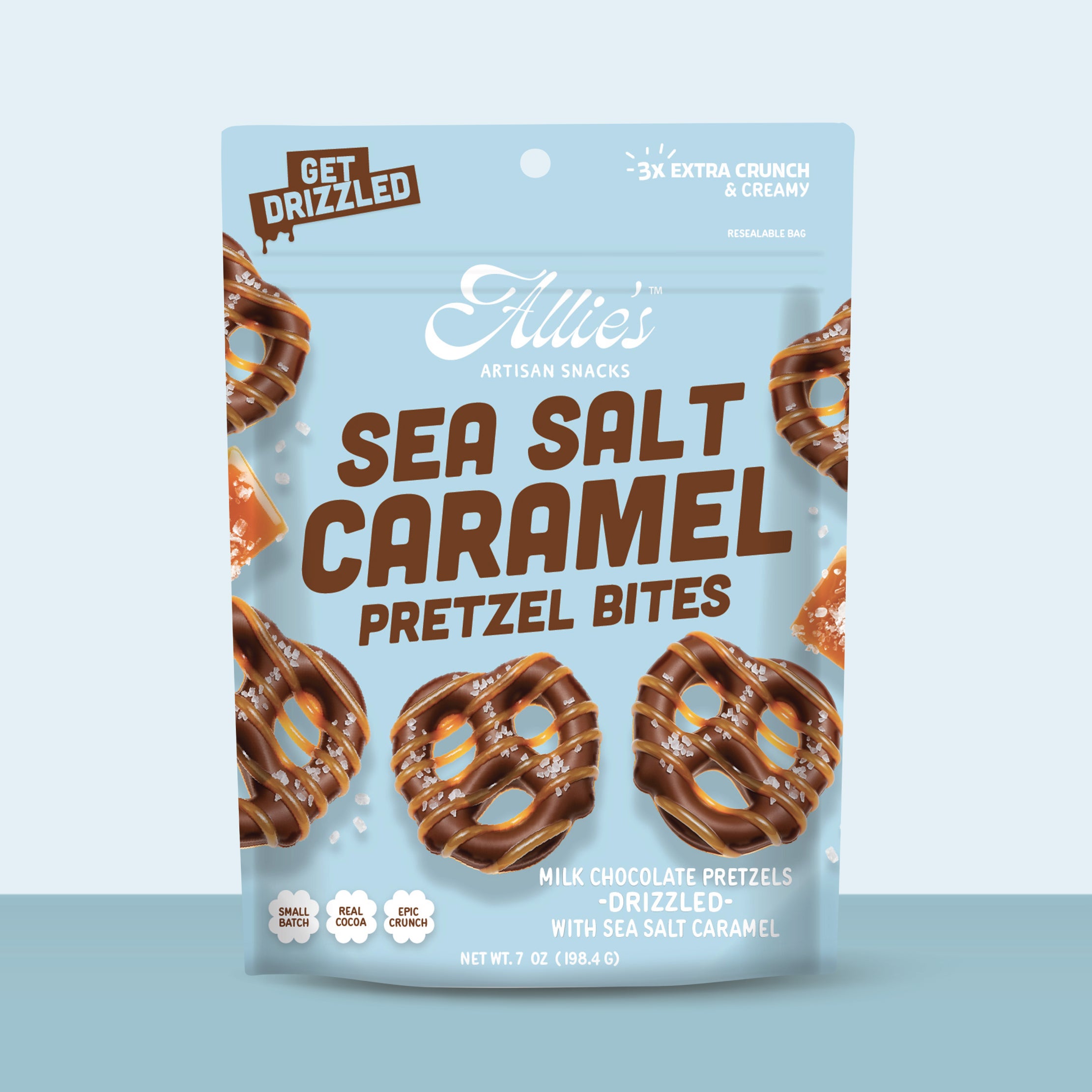 Salted Caramel Pretzels