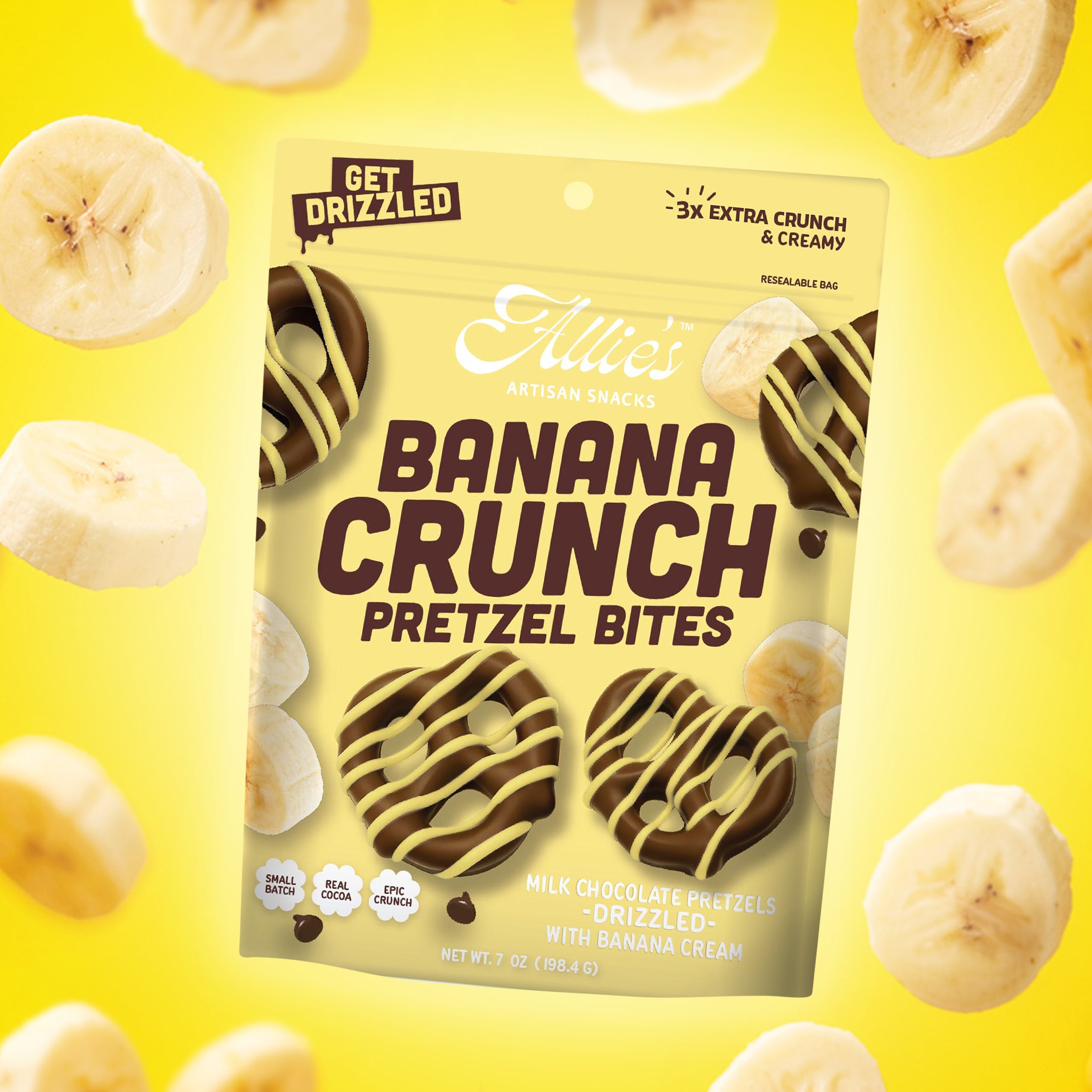 BANANA CRUNCH PRETZELS