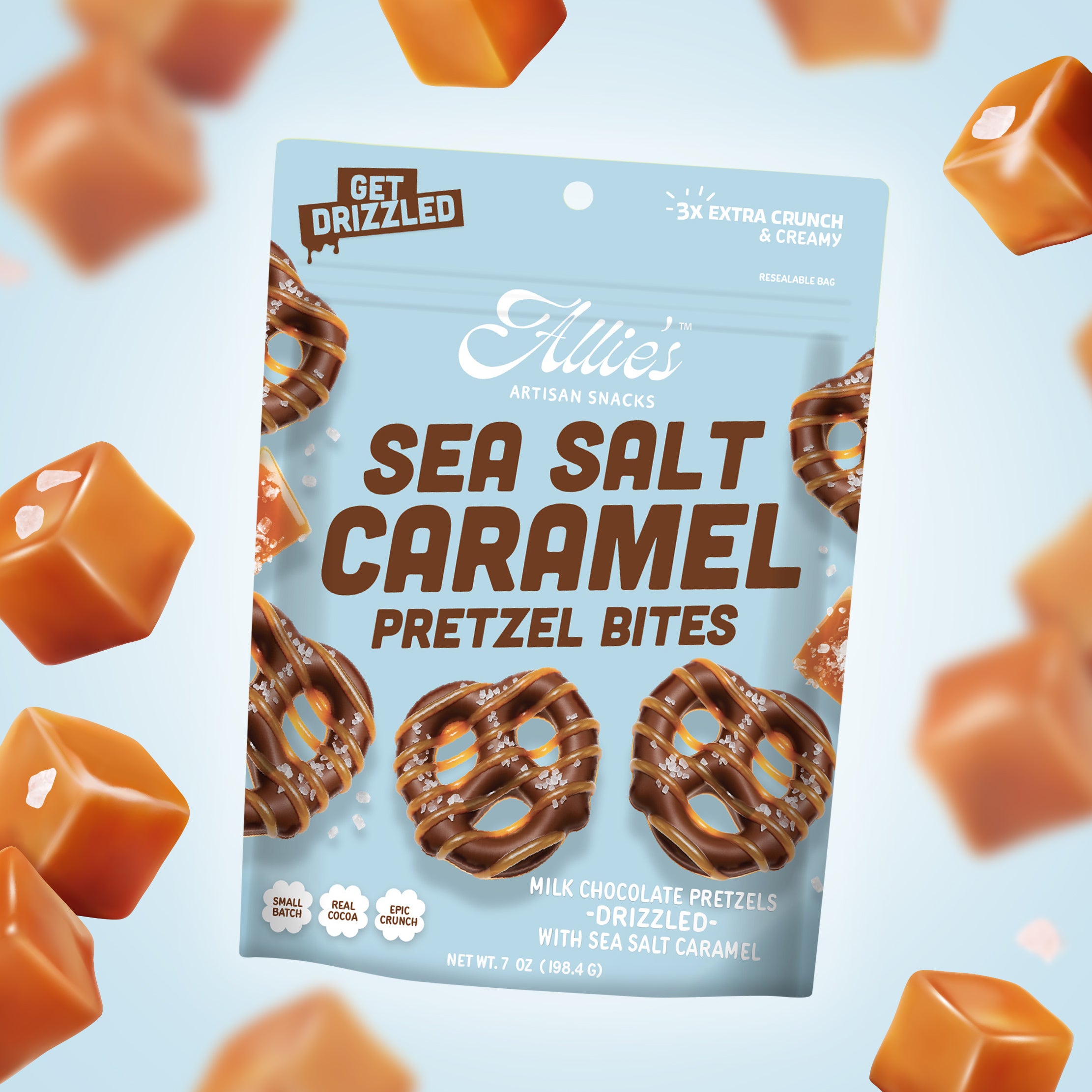 Salted Caramel Pretzels